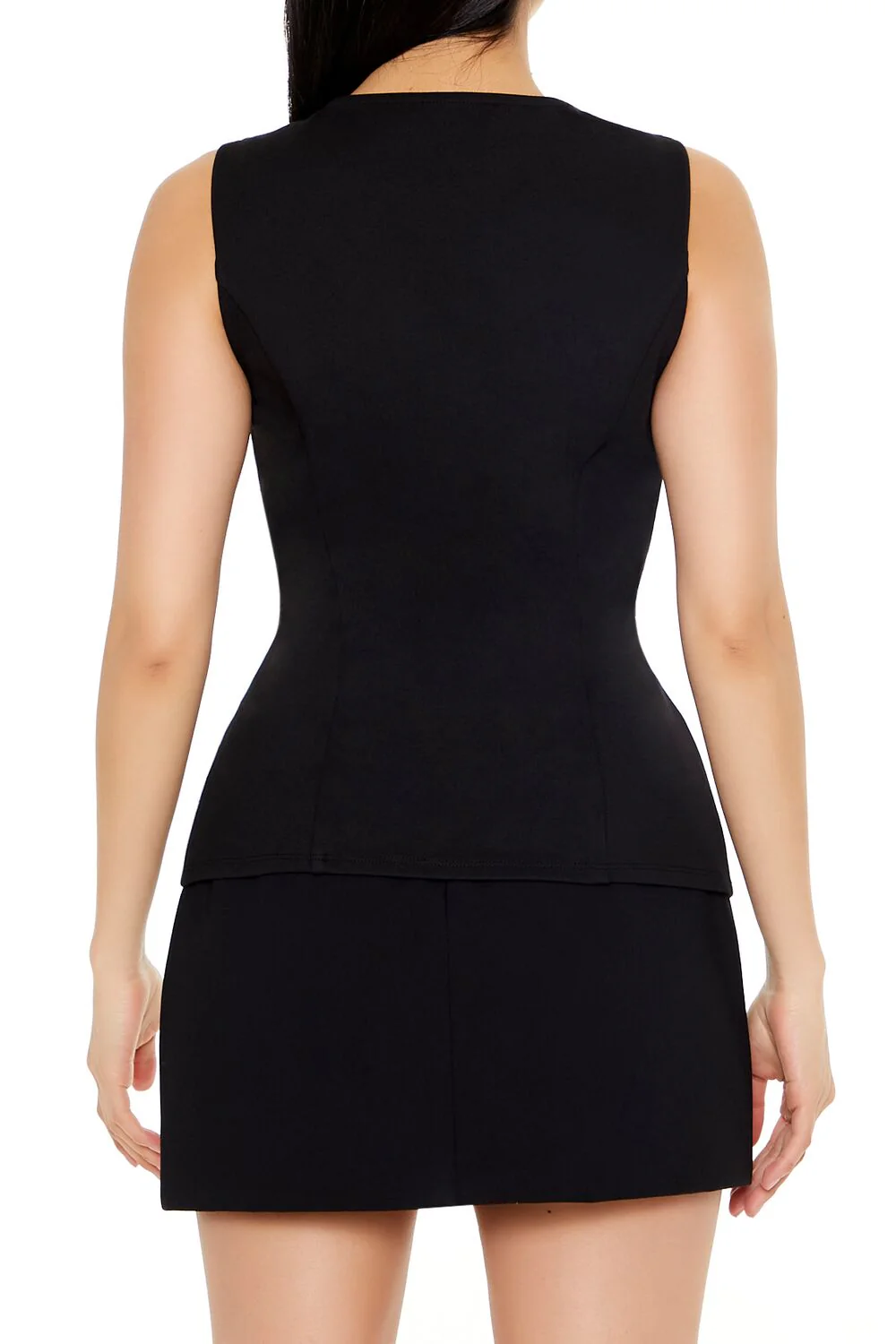 Sleeveless Button-Up Top - Image 6