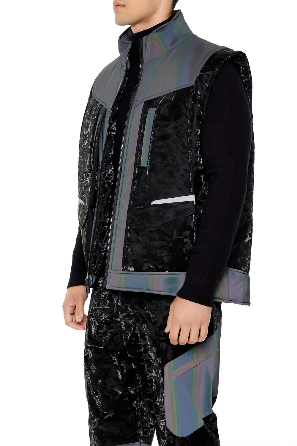 Active Waterproof Reflective Ski Vest - Image 4